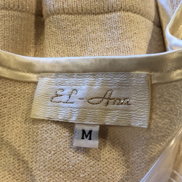 Gorgeous custom made Mother of the bride knit dress by El Ana. Perfect weddings - Picture 14 of 17